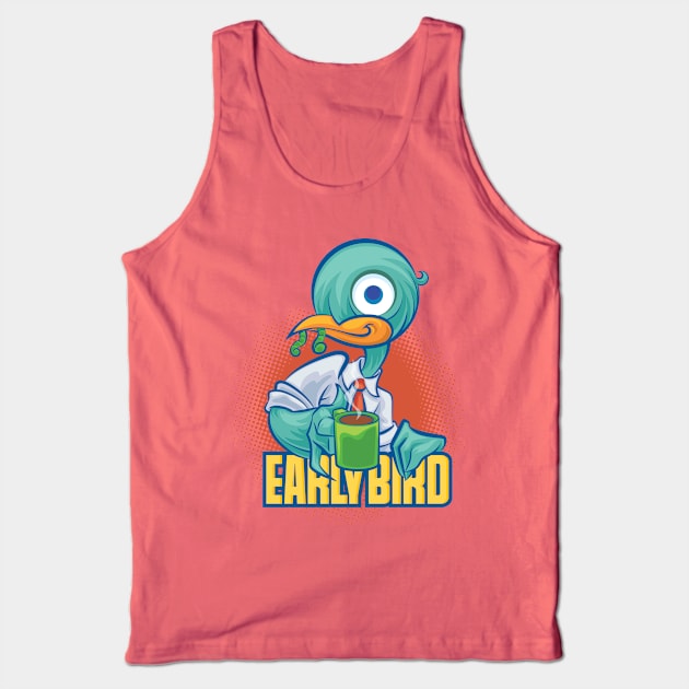 Early Bird Tank Top by majanation